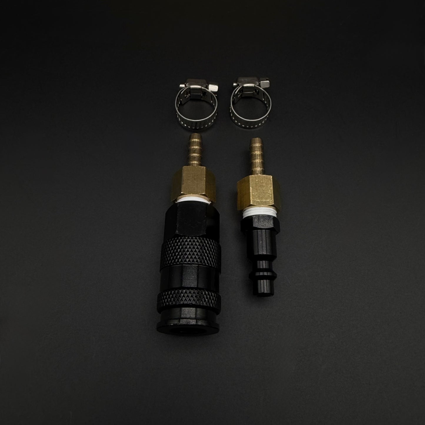 Black Argon Hose Fix Kit With Quick Connects (Ready To Ship)