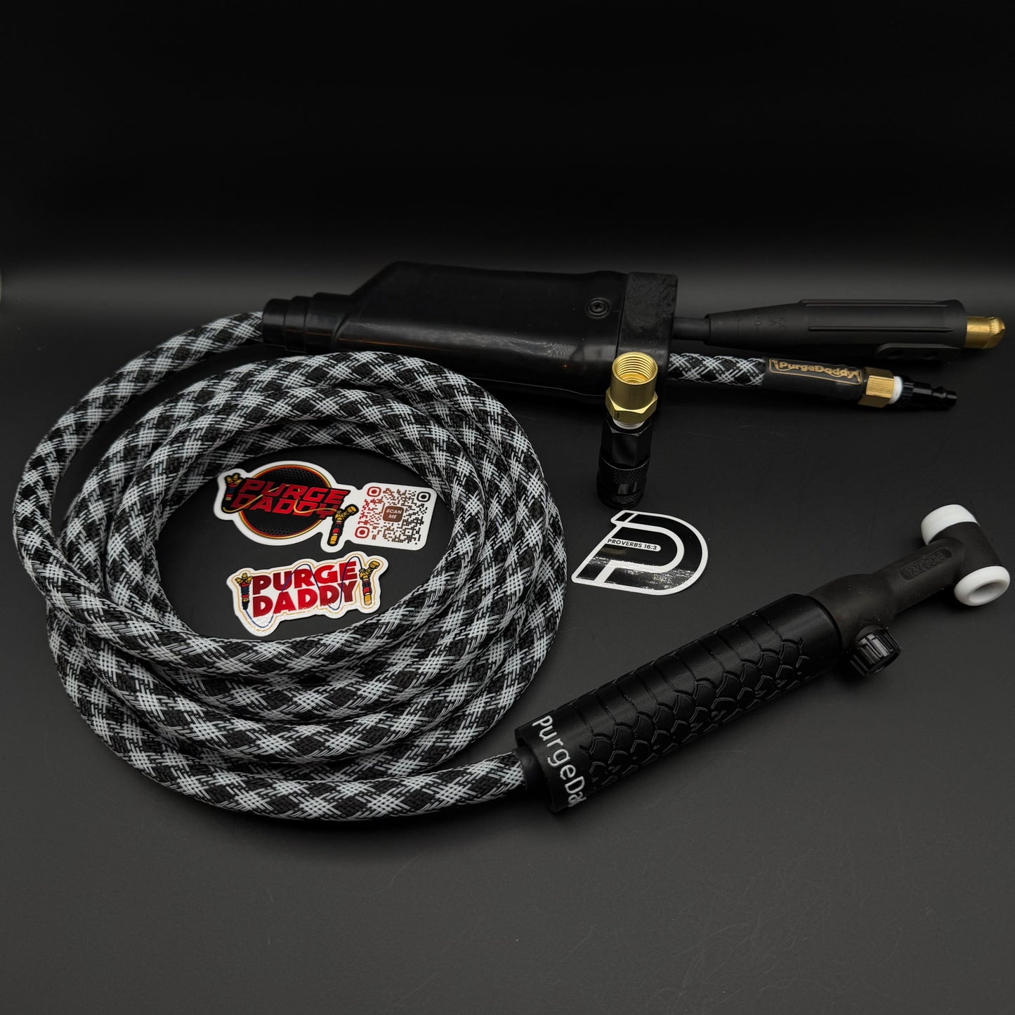 Checkered PurgeDaddy 200A 1-Piece SuperFlex Tig Rig (Ready To Ship)
