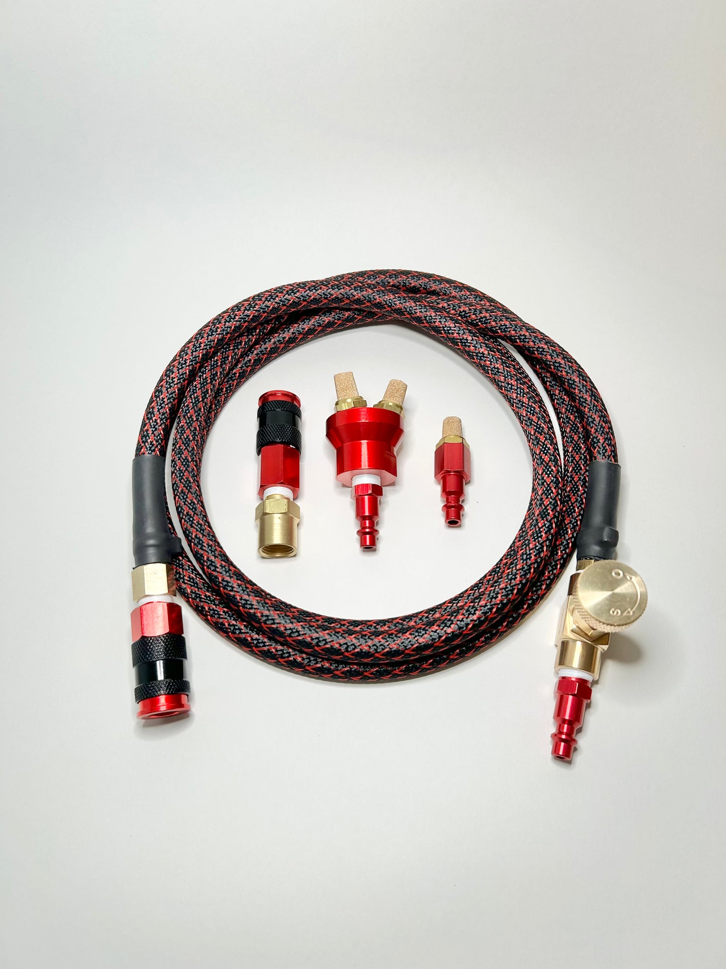 Red Purge Hose Kit