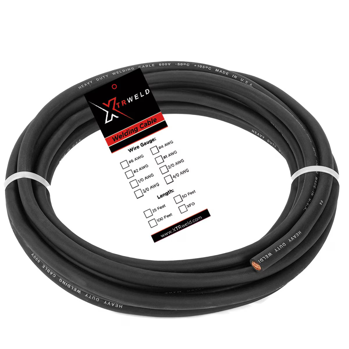 #4 Welding Cable (Per Foot)