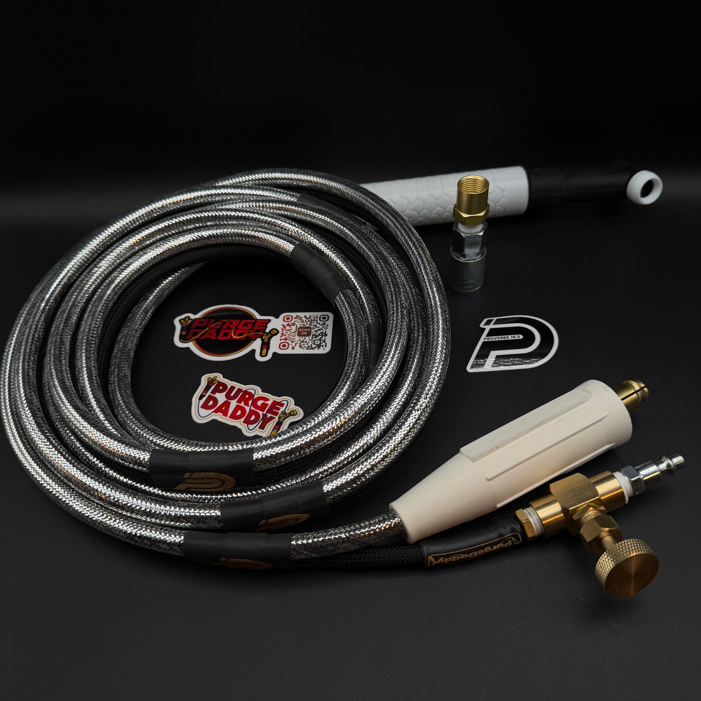 1 of 1 Silver 250A 2-Piece Tig Rig (Ready to Ship)